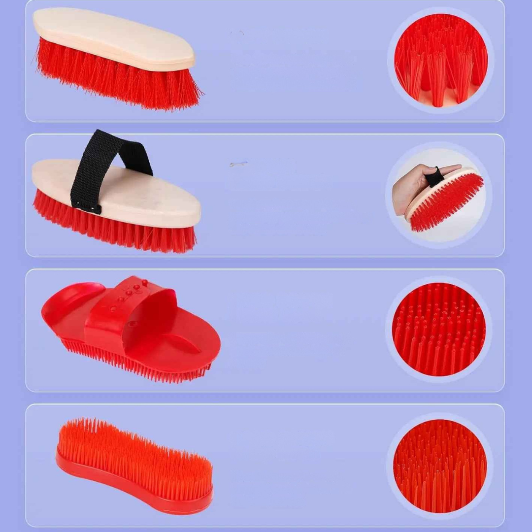Kit Ferramentas para Limpeza de Cavalos - Kithorse