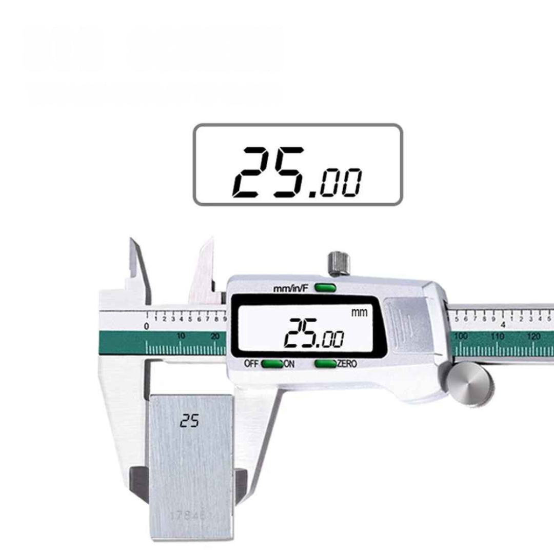 Paquímetro Digital Alta Precisão LCD - Paquibits