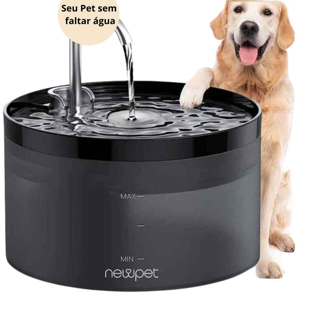Bebedouro de Água para Pets com Filtro Automático - Bebspet