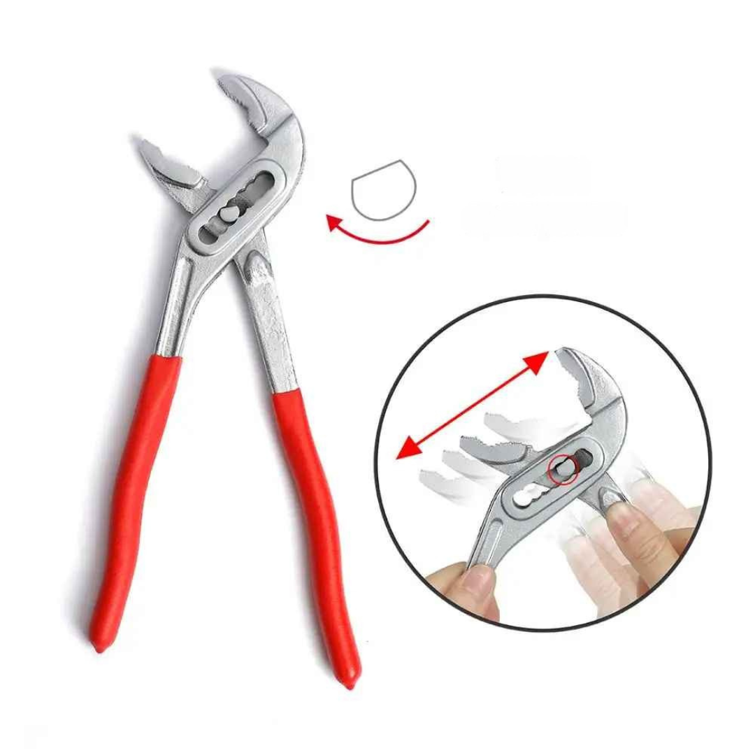 Kit Alicates Chrome Vanadium com Cabo Isolado 4 Peças(Alicate Universal + Alicate Bomba D'água + Alicate Bico + Alicate Corte_ - Thorax
