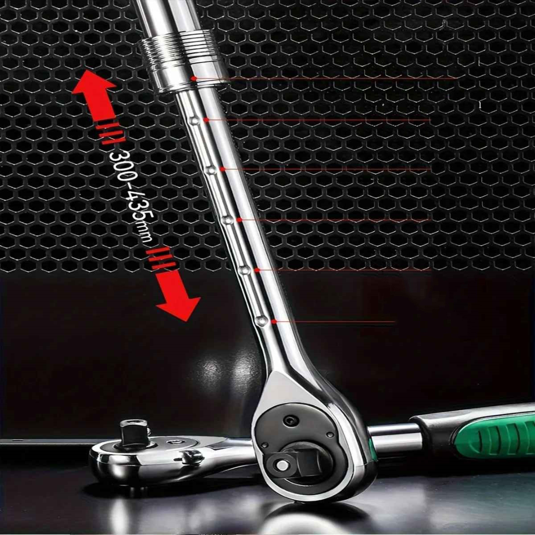 Kit Chave de Soquete e Chave de Catraca 1/4 e 3/8 - Soquetools