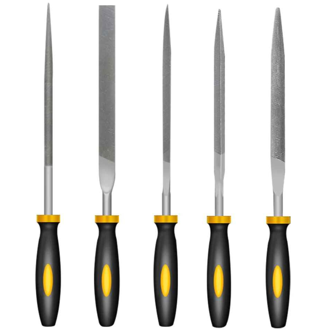 Kit Lima Liga de Aço, 5 Peças - Marcmold