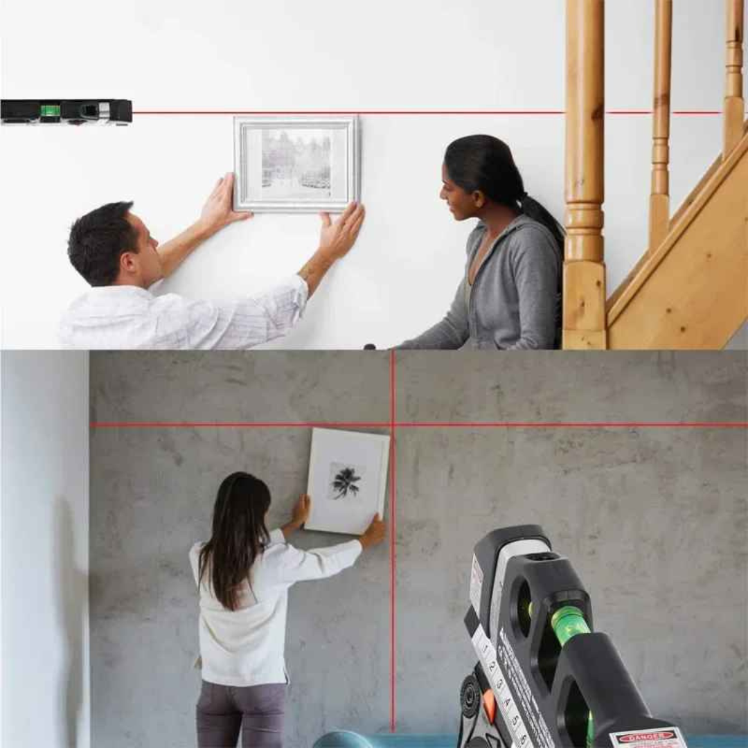 Nível a Laser e Trena Pro 3 -Gravox