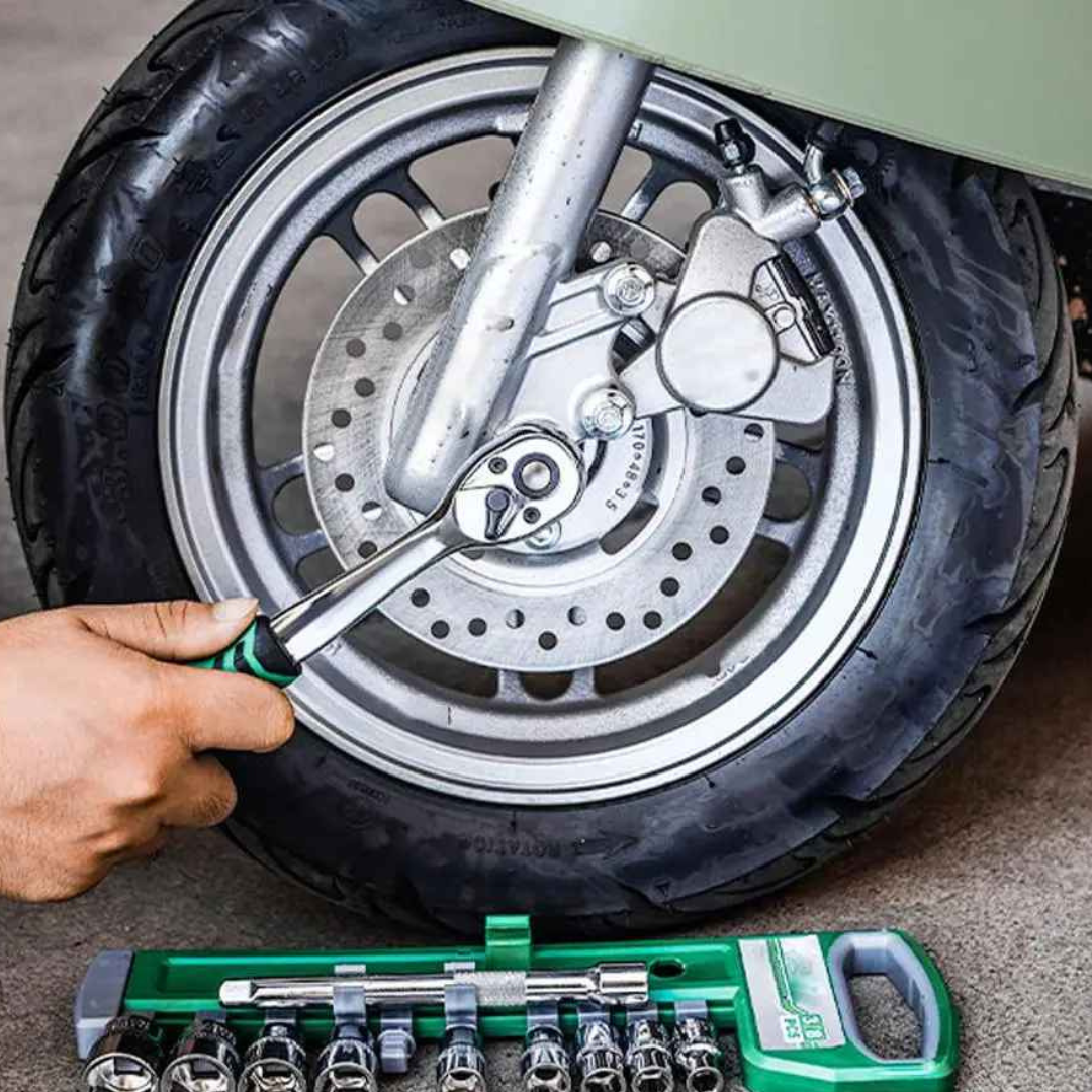 Kit Chave de Soquete e Chave de Catraca 1/4 e 3/8 - Soquetools