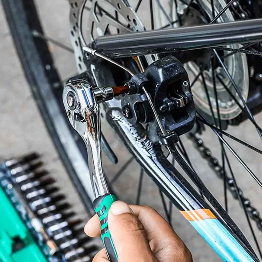 Kit Chave de Soquete e Chave de Catraca 1/4 e 3/8 - Soquetools