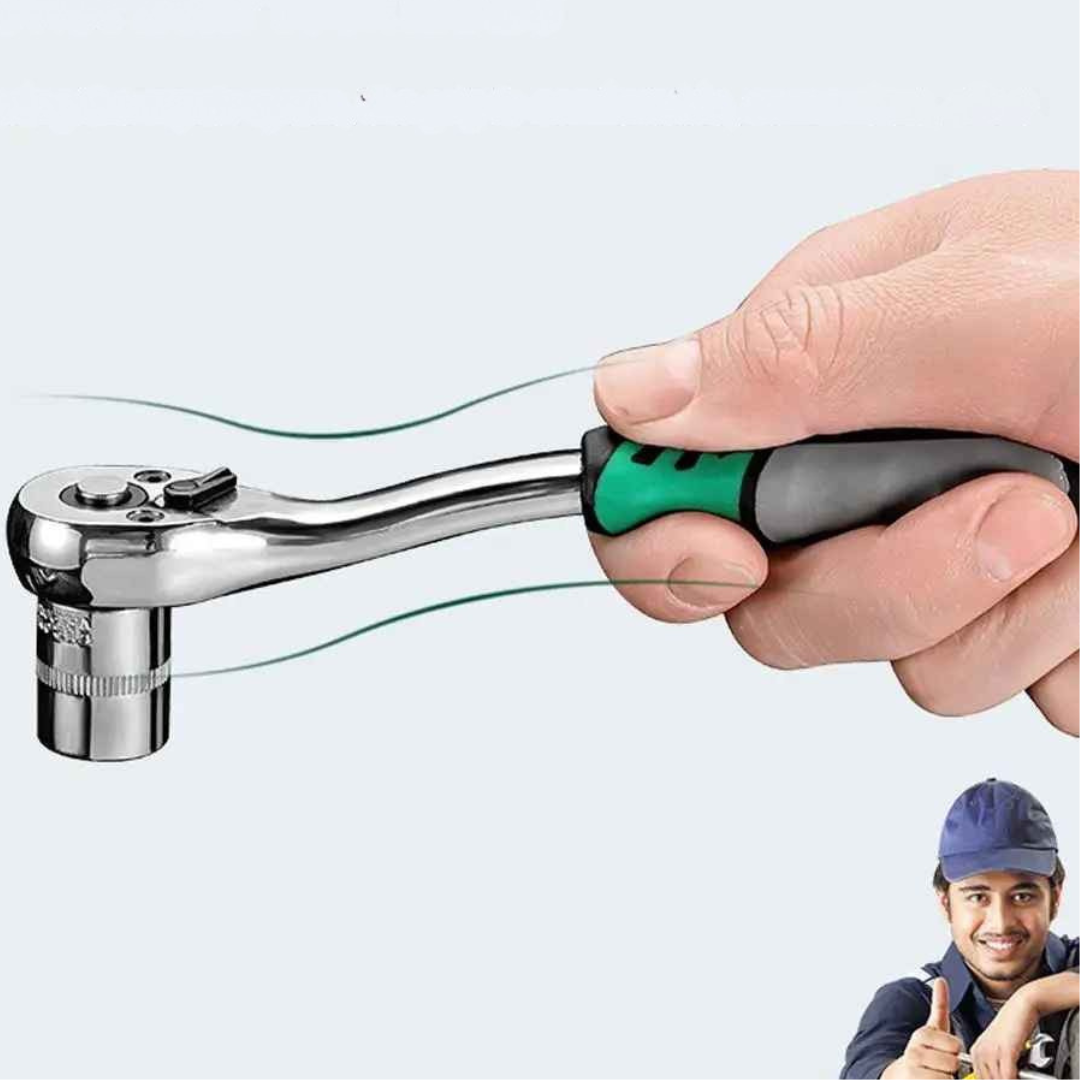 Kit Chave de Soquete e Chave de Catraca 1/4 e 3/8 - Soquetools