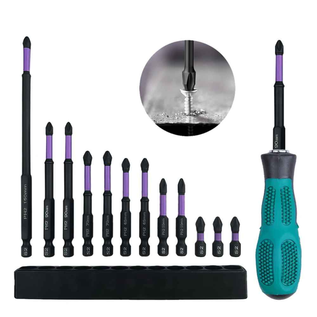 Kit Chave de Fenda e Philips Magnética - KitforTools