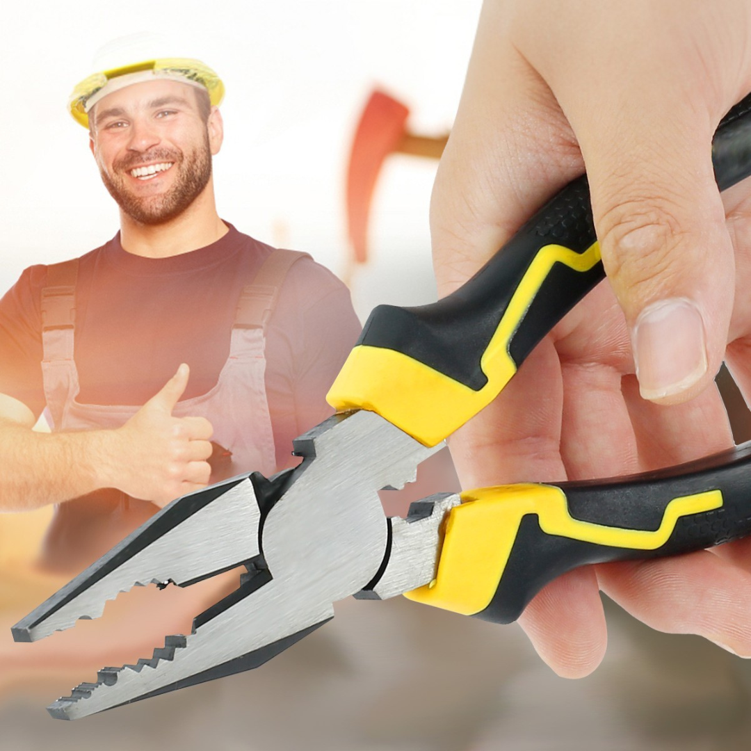 Alicate Universal Profissional Aço Emborrachado Uso Geral Jhony