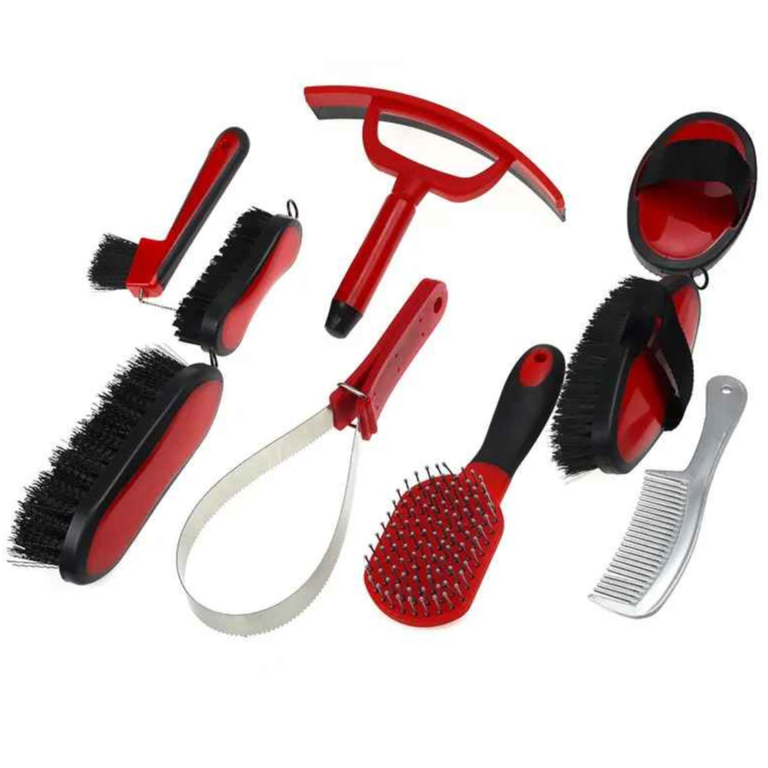 Kit Ferramentas para Limpeza de Cavalos - Kithorse