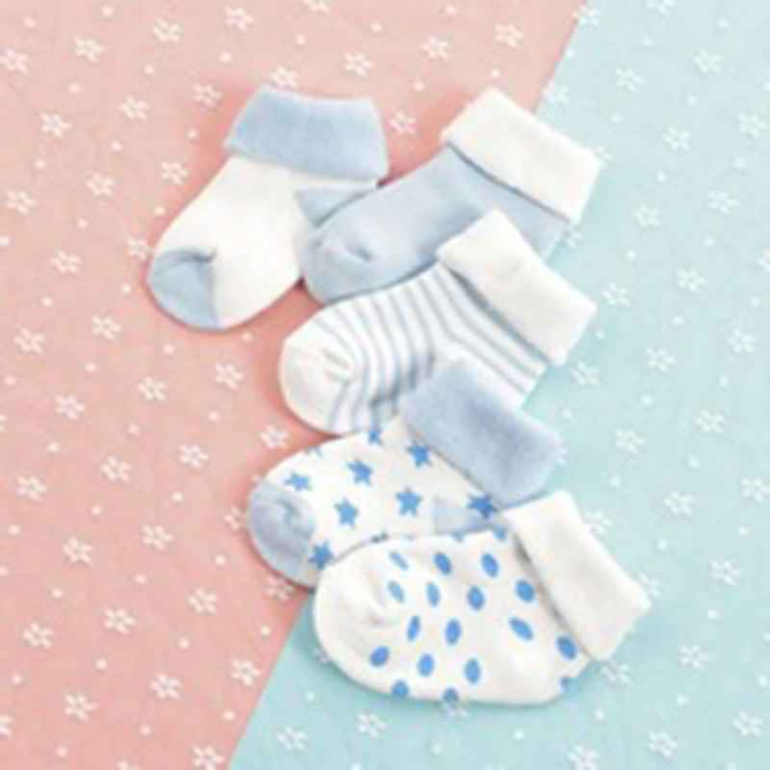 Kit Meias de Pelúcia Desenhos Animados Térmicos 5 Pares - ANINA