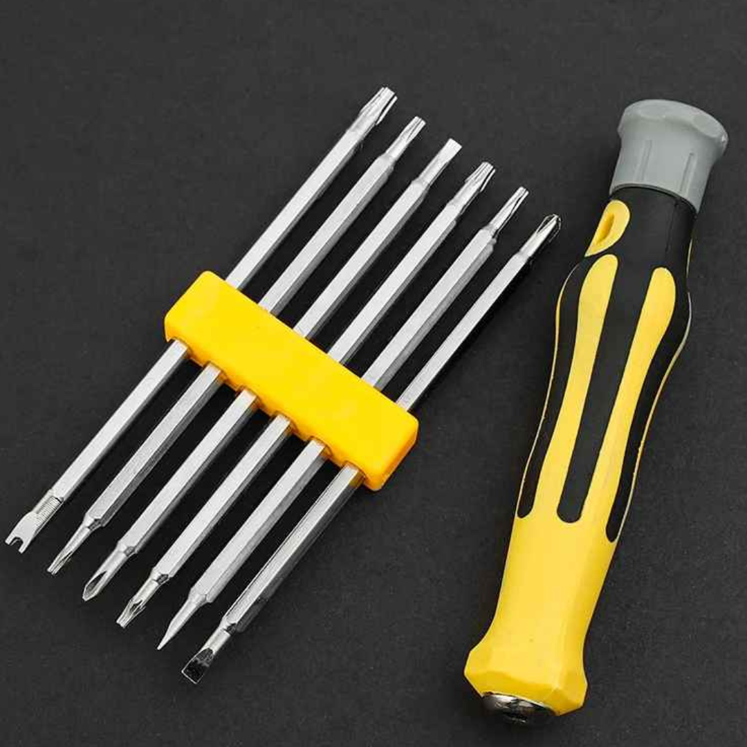 Kit Chave de Fenda, Philips, Torque em Cromo Vanádio 6 Peças - Hexar