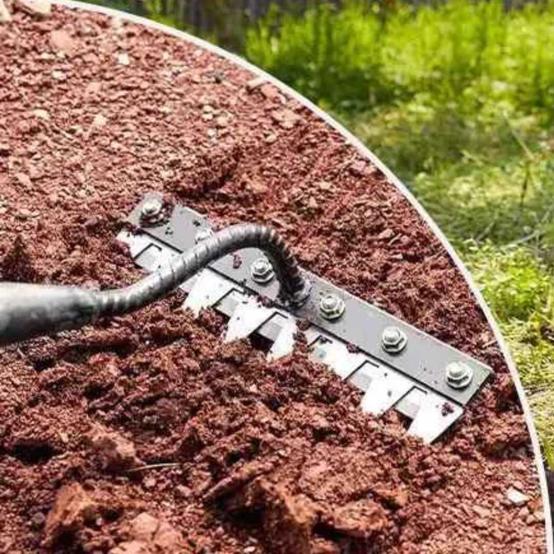 Rastelo de Aço Capina Agricola e Jardim de 5 6 7 8 Dentes - Henriqs