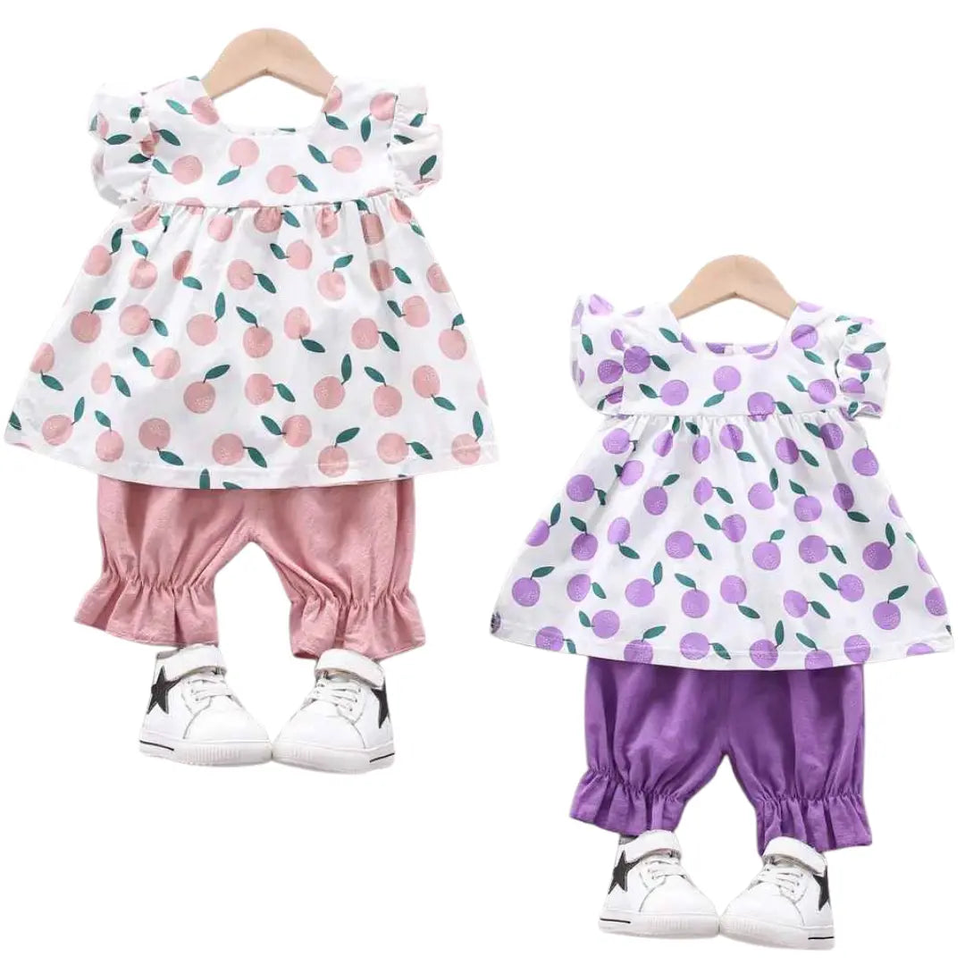Kit Vestido + Shorts Casual 2 Peças – Joaninha