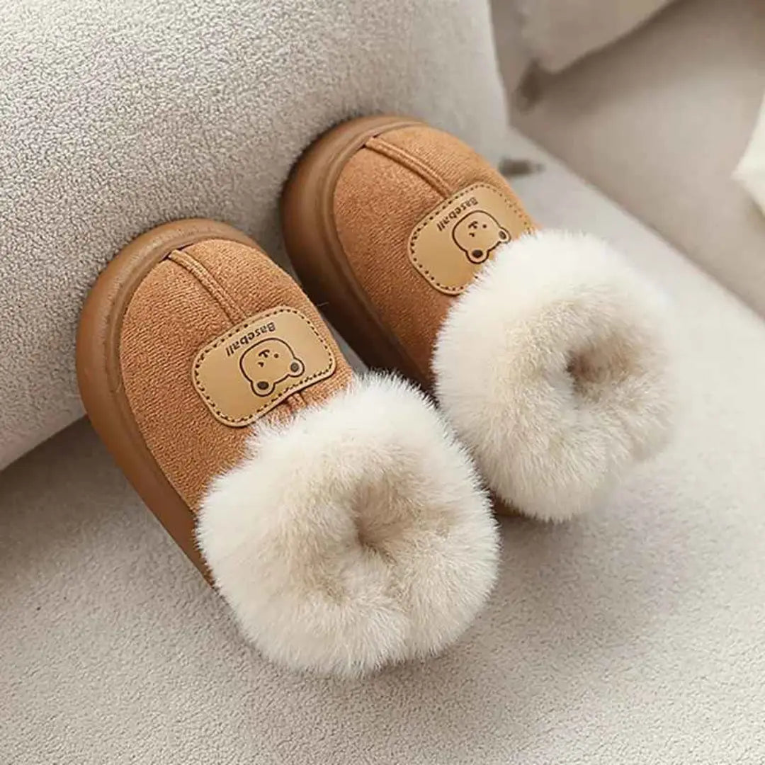 Botas de Inverno Meninos e Meninas de Pelúcia - Floquinho