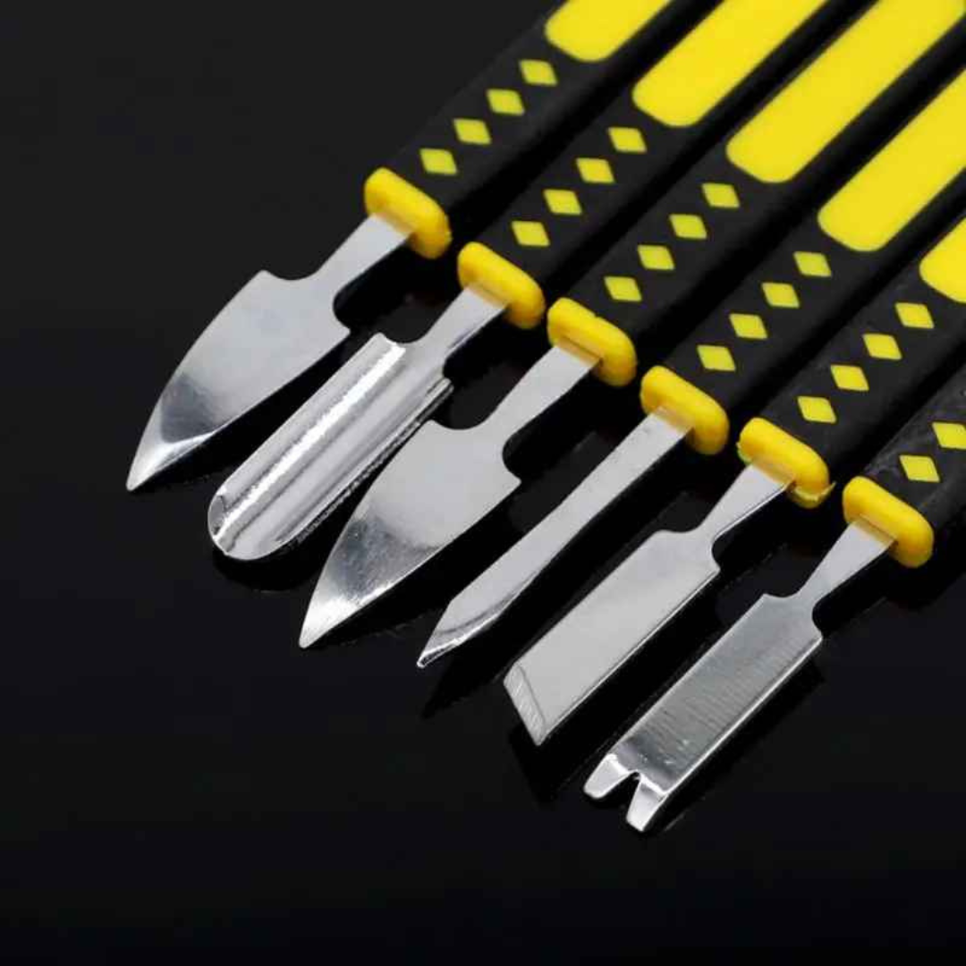 Kit Espátula de Metal 6 Peças - Runar