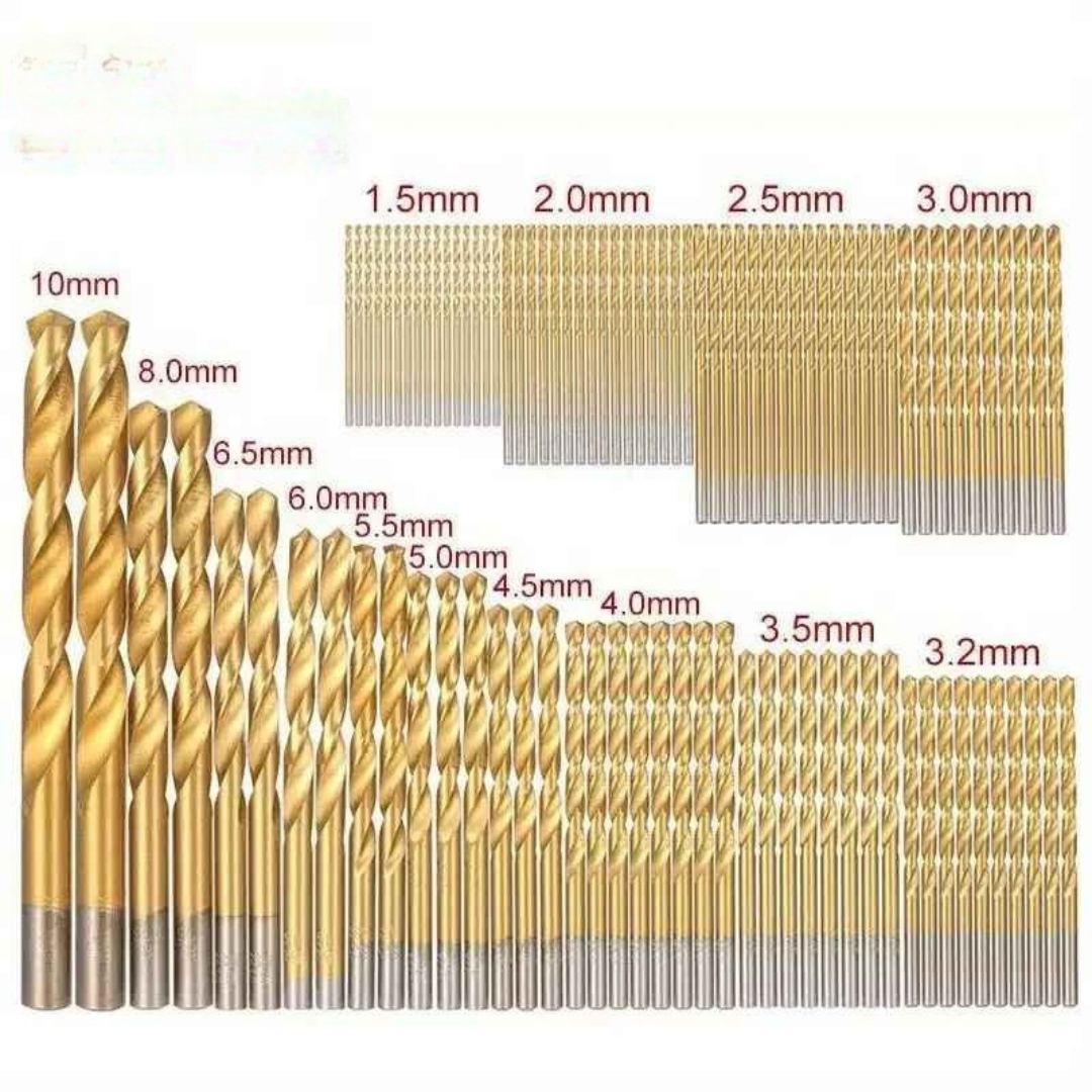 Kit de Brocas de Titânio 99 Peças - SonicTool