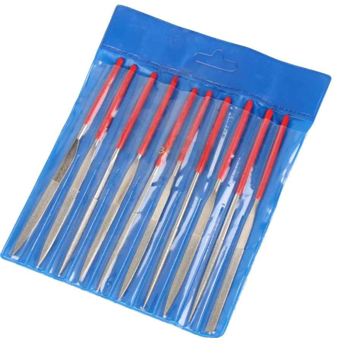 Kit Lima Grosa Agulha Cerâmica Madeira - Limmoldu