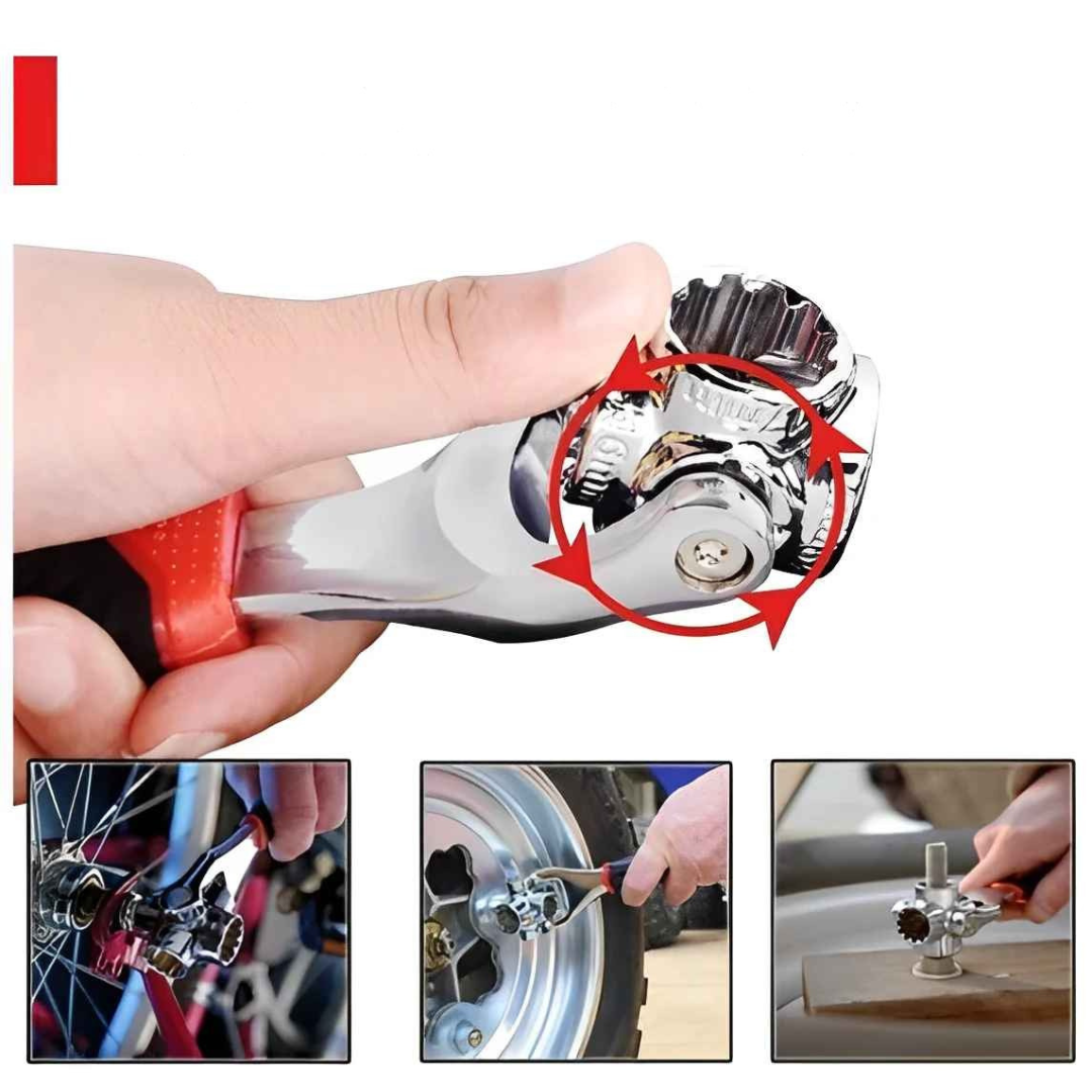 Chave Soquete Multifuncional 40 Em 1 360º - MacaqStore