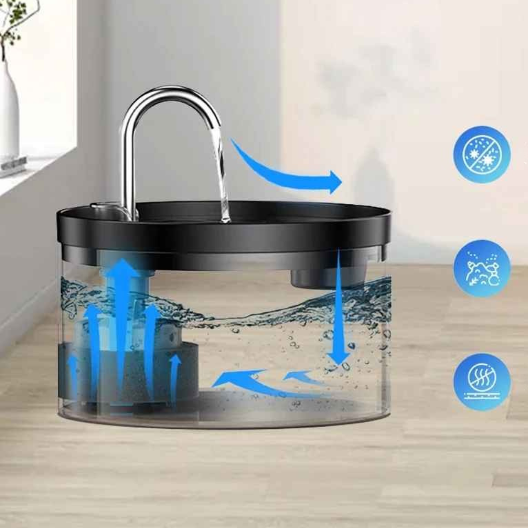 Bebedouro de Água para Pets com Filtro Automático - Bebspet