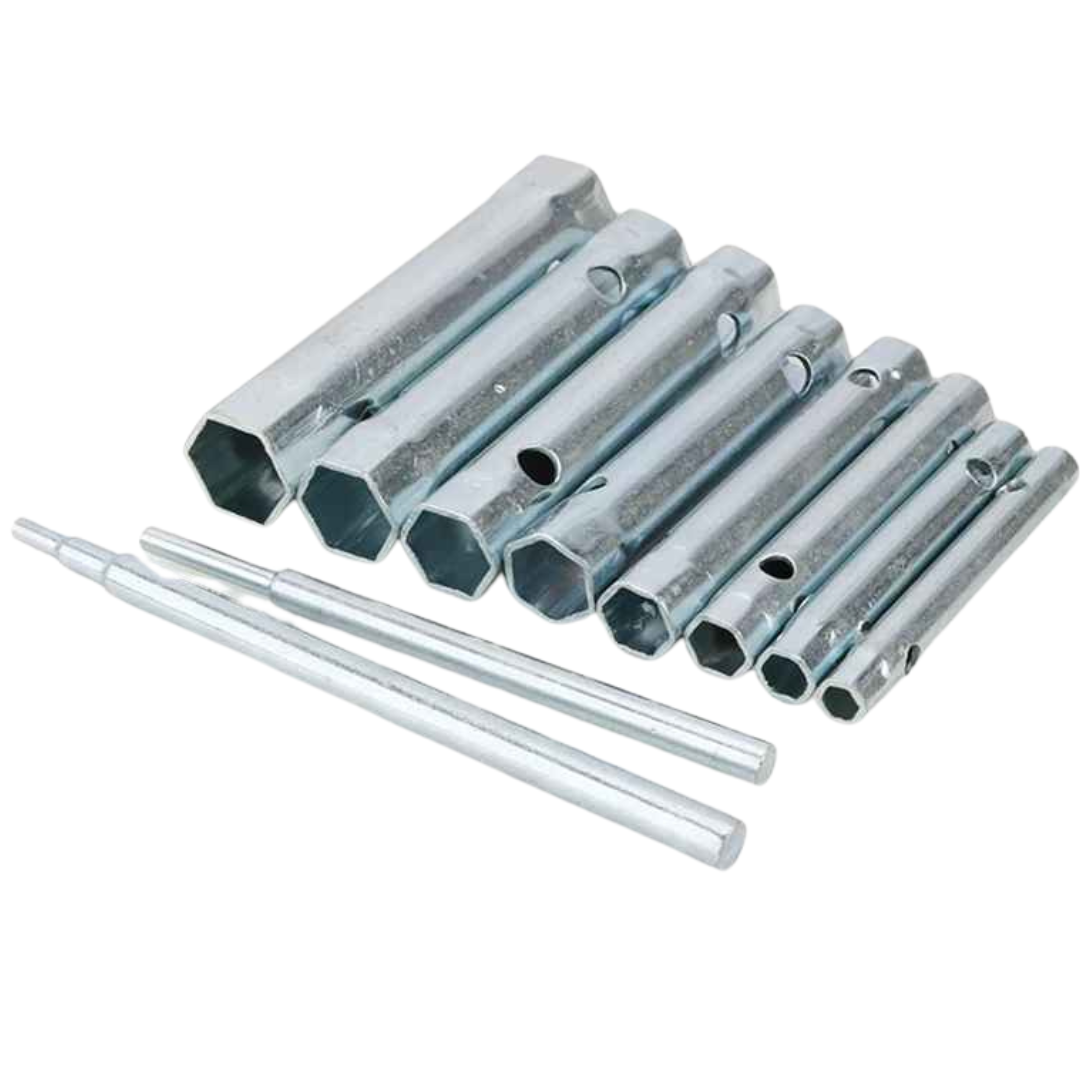 Kit Chaves Tubulares de Aço Métrico - VelaTools