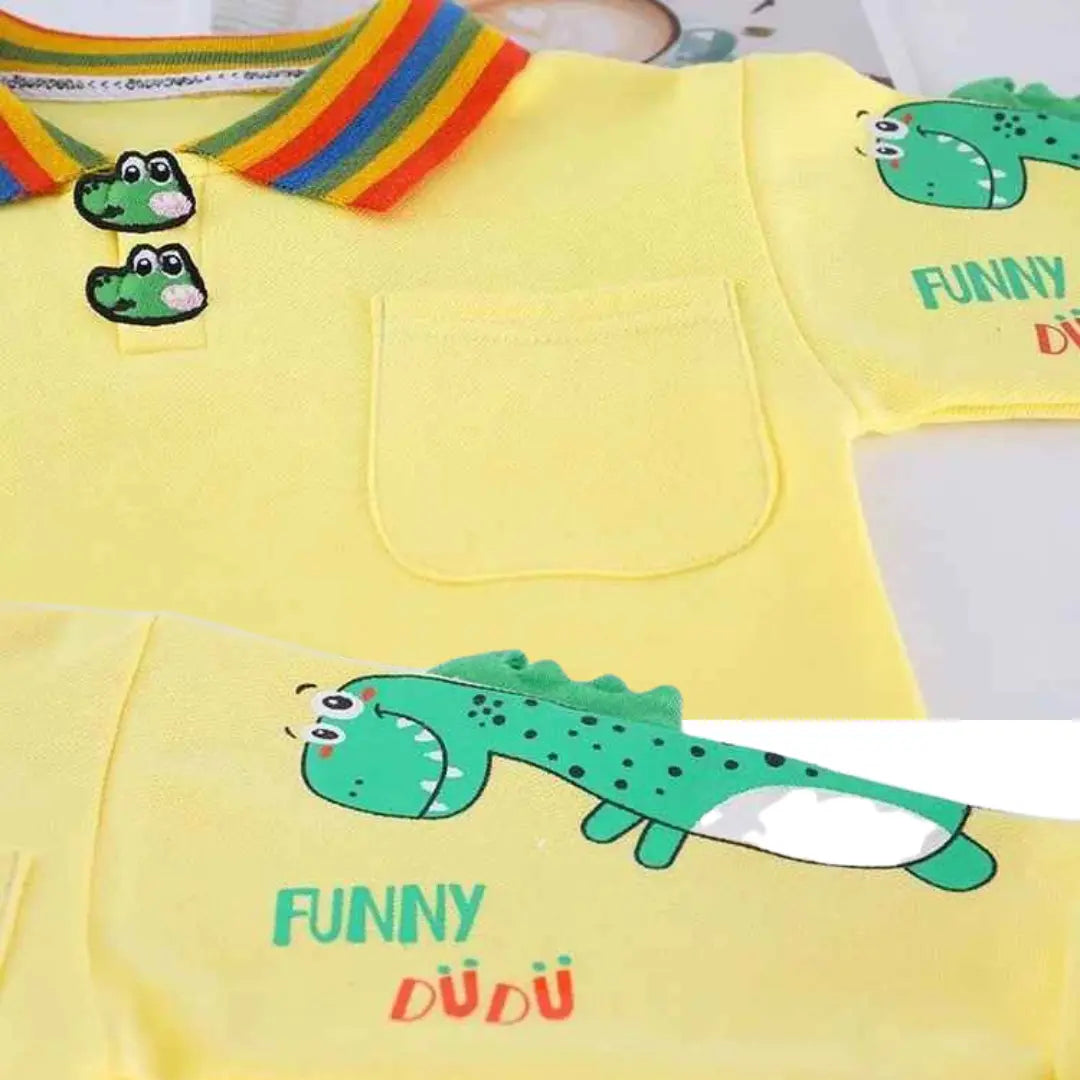 Kit Conjunto Moda Casual Camiseta + Calças 2 peças - ArcoIris