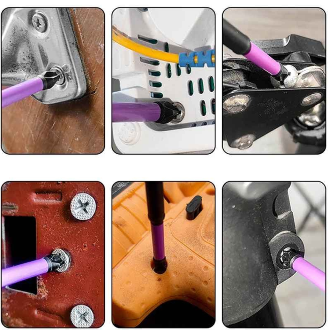 Kit Chave de Fenda e Philips Magnética - KitforTools