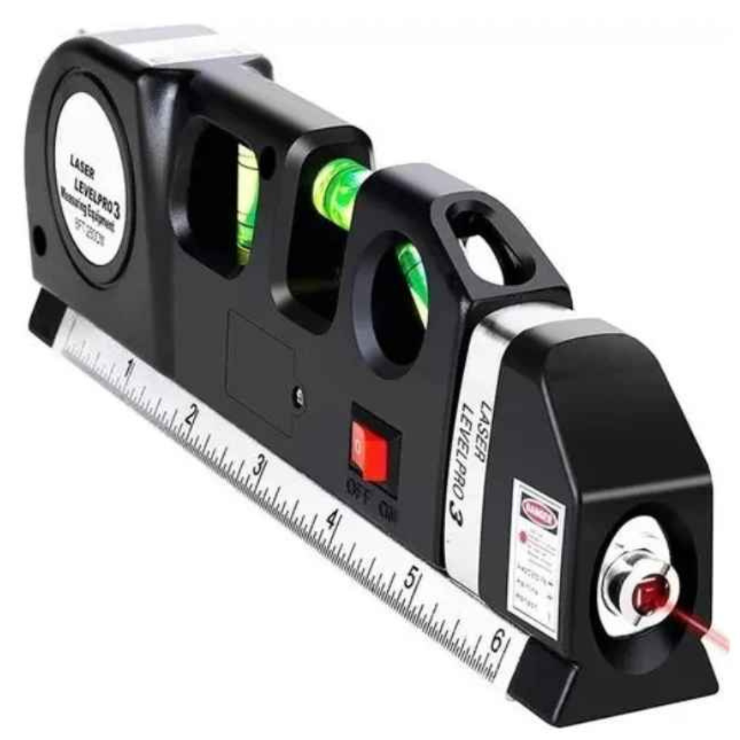 Nível a Laser e Trena Pro 3 -Gravox