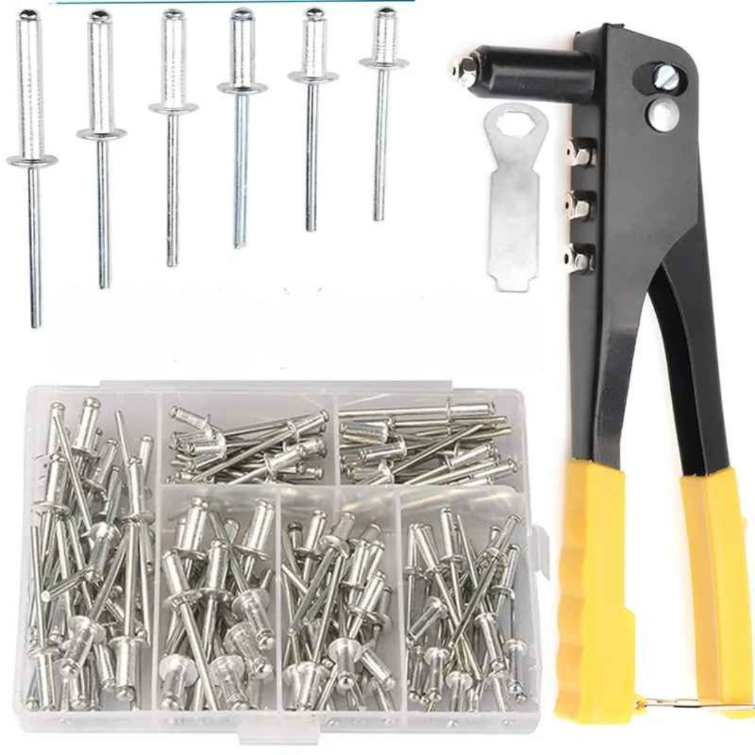 Kit Rebitador pop com 120 Peças Rebites - KitPop