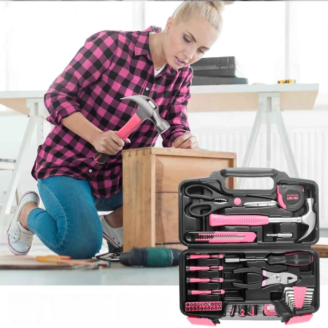 Kit de Ferramentas Domésticas com Estojo 39 Peças - Ferron
