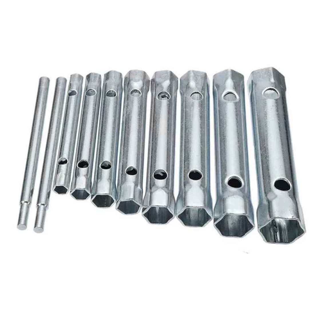 Conjunto de Chaves Tubulares Métricas 6-22mm - 10 peças - Soquetools