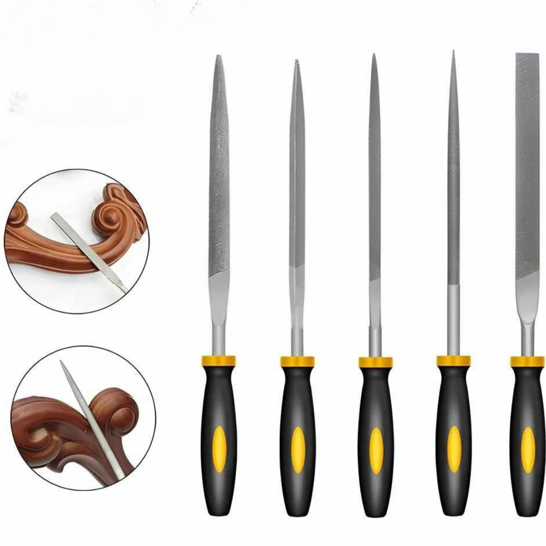 Kit Lima Liga de Aço, 5 Peças - Marcmold