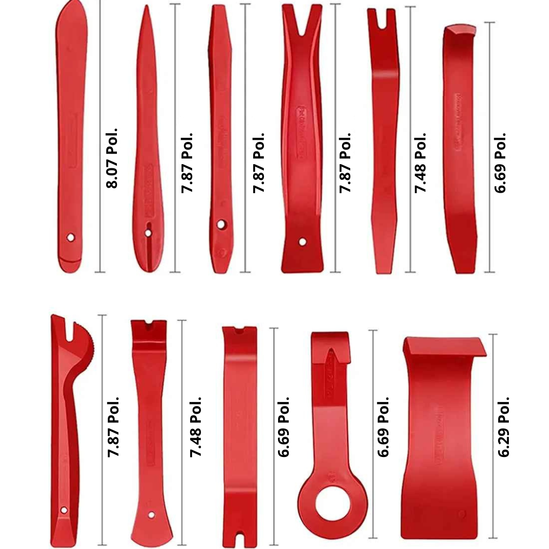 Kit de Remoção Presilhas, Clipes, Grampos e Paineis - Espaty