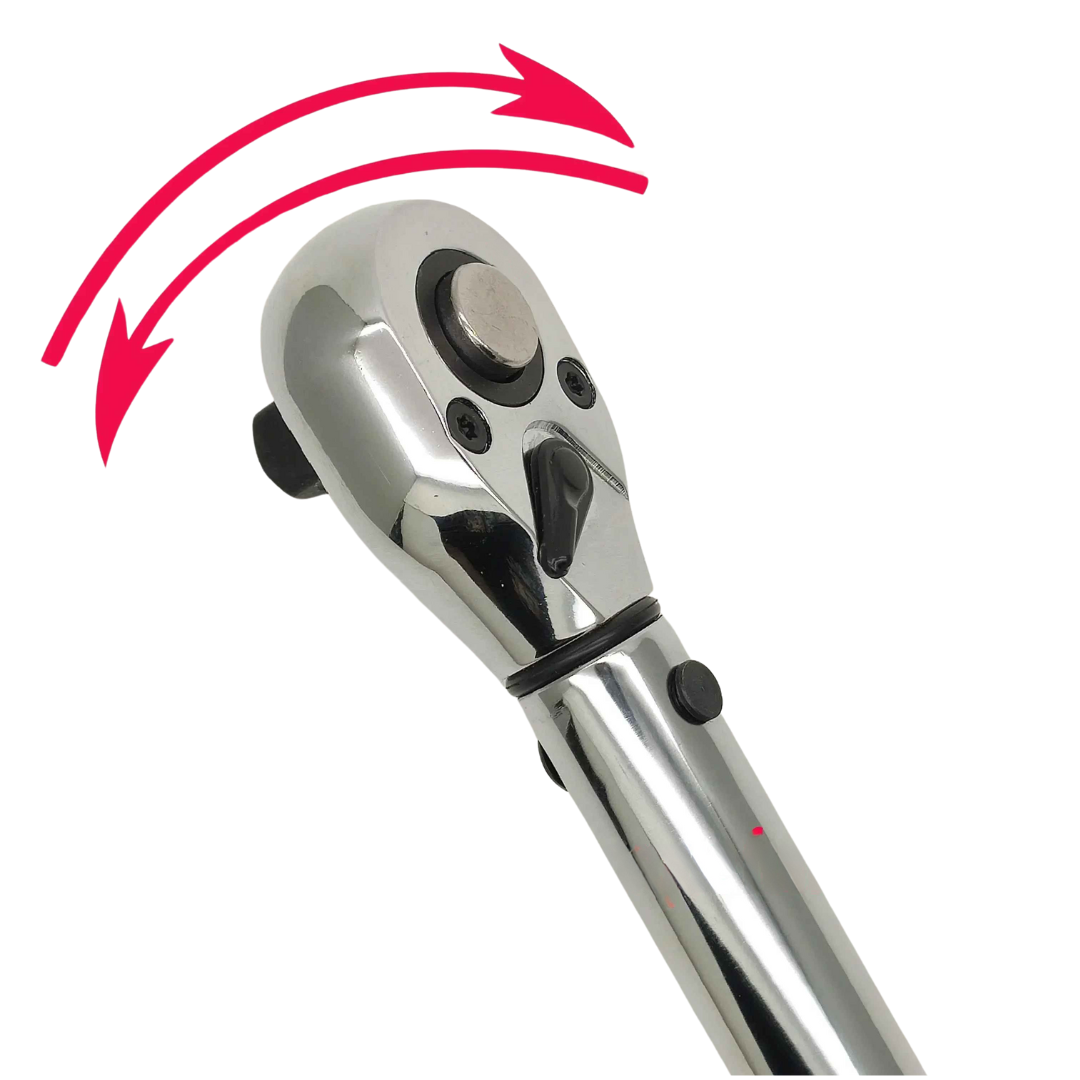 Kit de Chave de Torque Ajustável de Precisão com Catraca - Torkkey