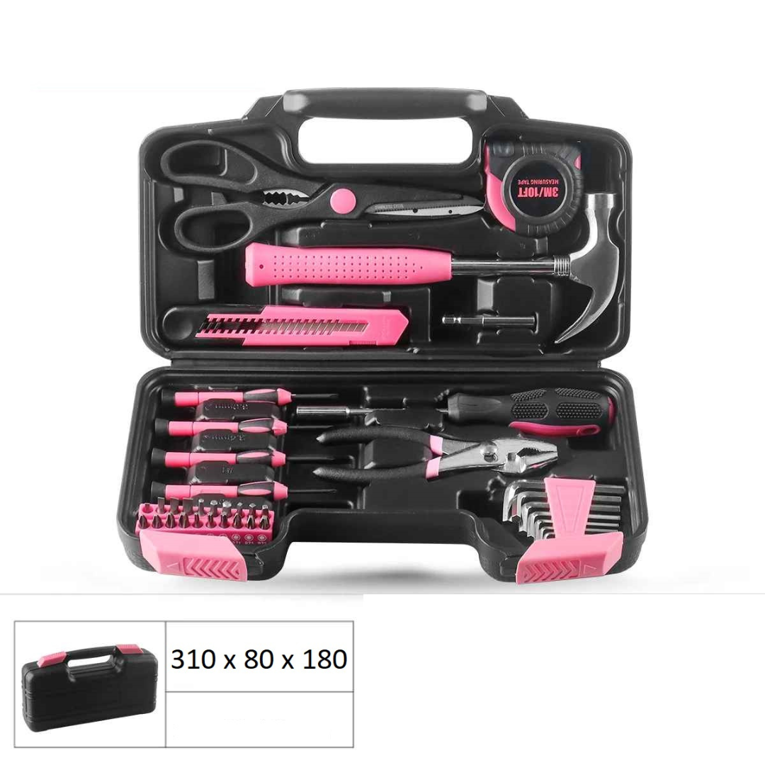Kit de Ferramentas Domésticas com Estojo 39 Peças - Ferron