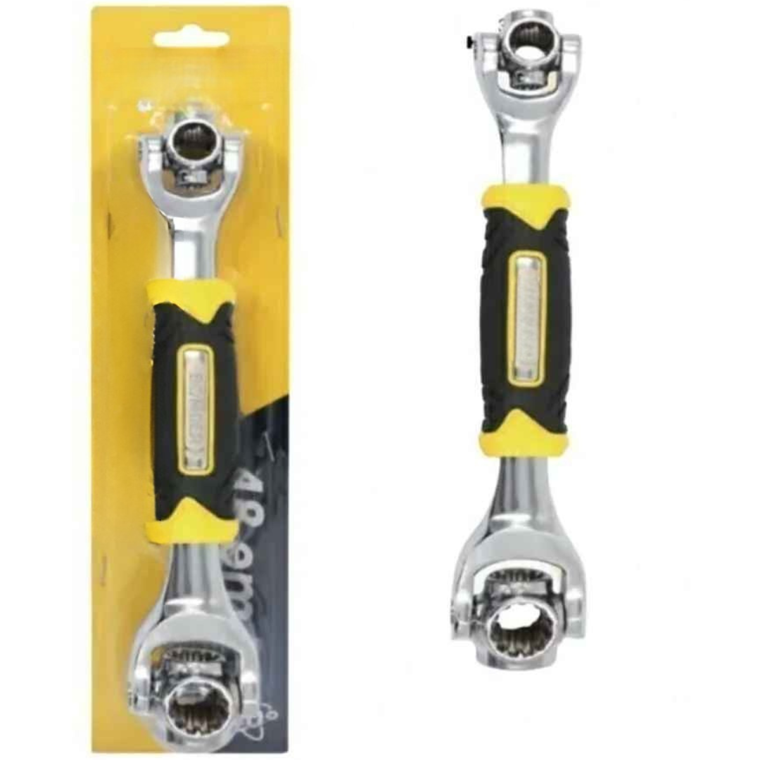 Chave Soquete Catraca Boca Universal 360 Ajustável 48 em 1 - Soquetstar