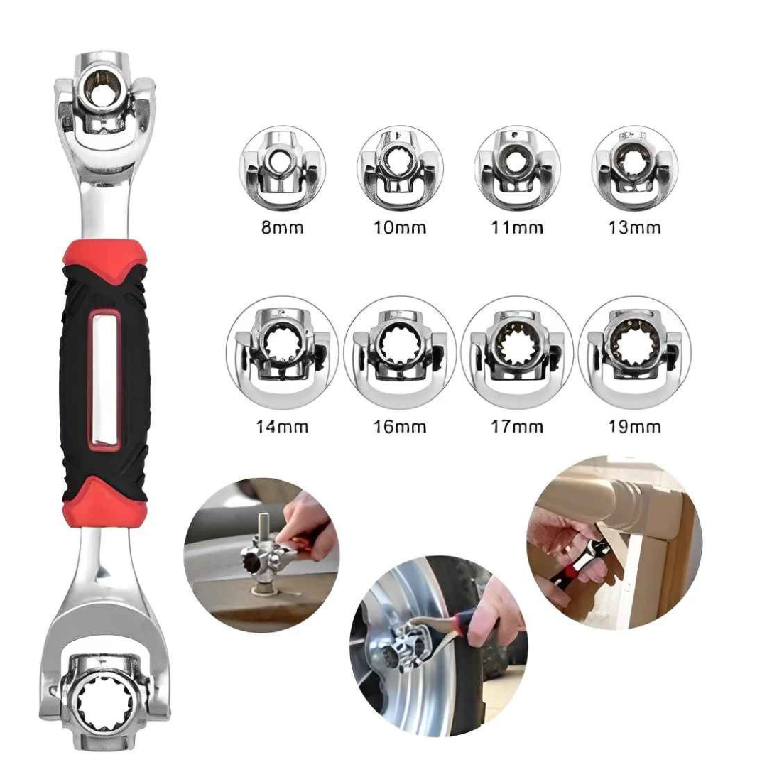 Chave Soquete Multifuncional 40 Em 1 360º - MacaqStore