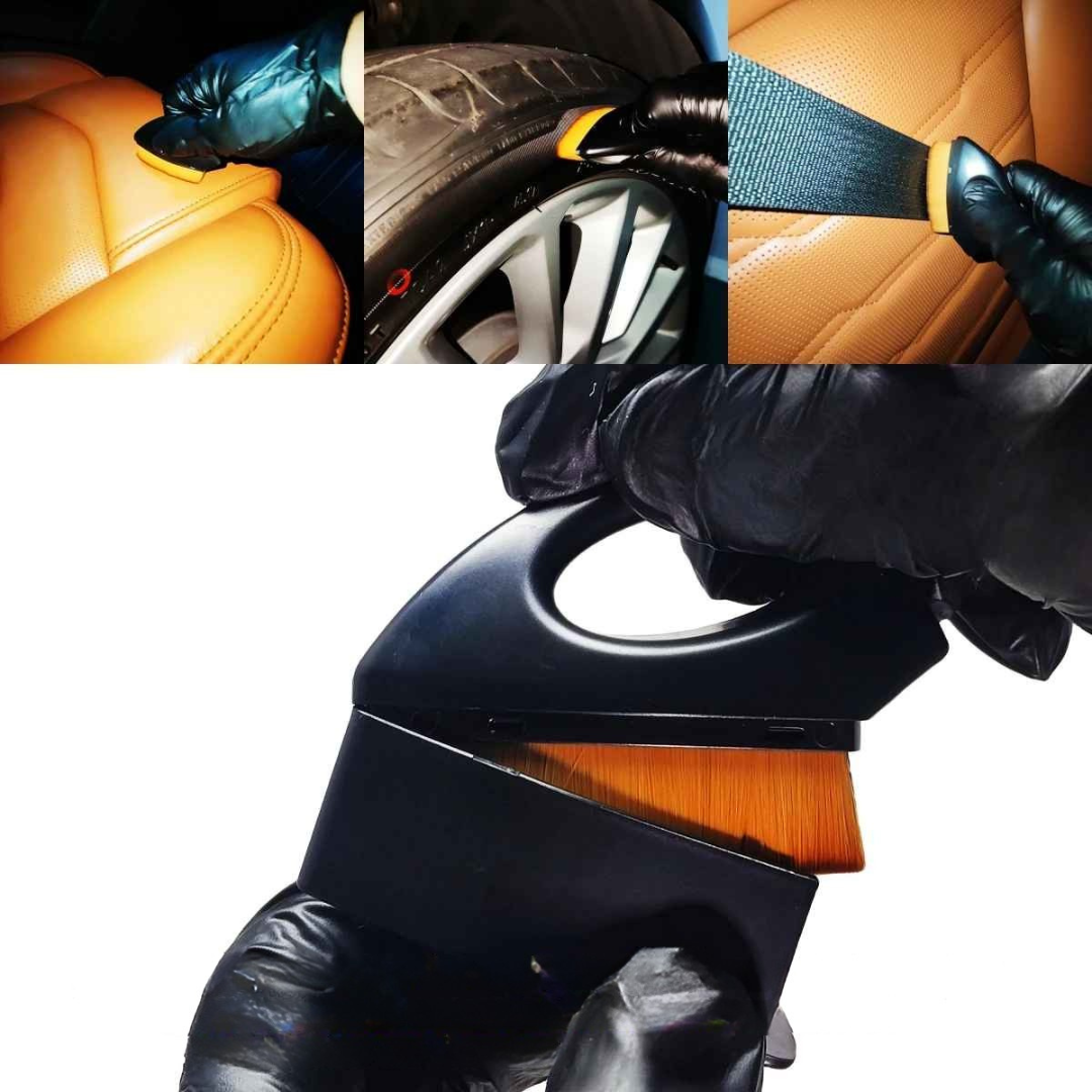 Kit de Escova para Detalhamento de Limpeza 4-5 Peças - Detailspen