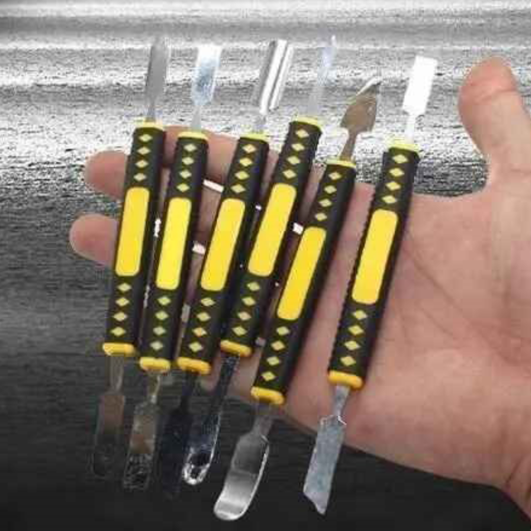 Kit Espátula de Metal 6 Peças - Runar