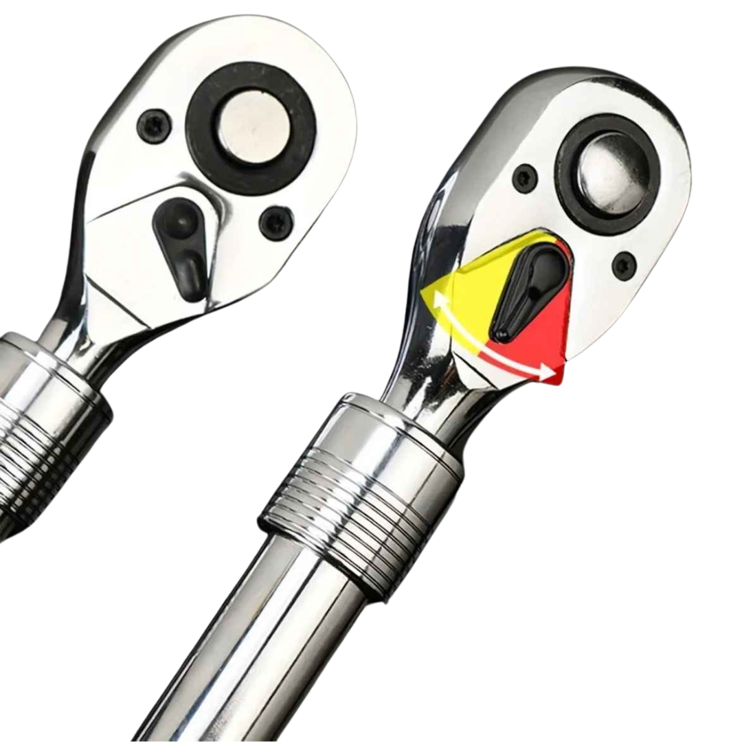 Kit Chave de Soquete e Chave de Catraca 1/4 e 3/8 - Soquetools