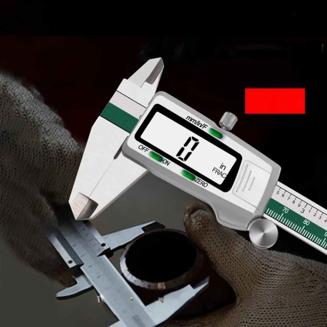 Paquímetro Digital Alta Precisão LCD - Paquibits