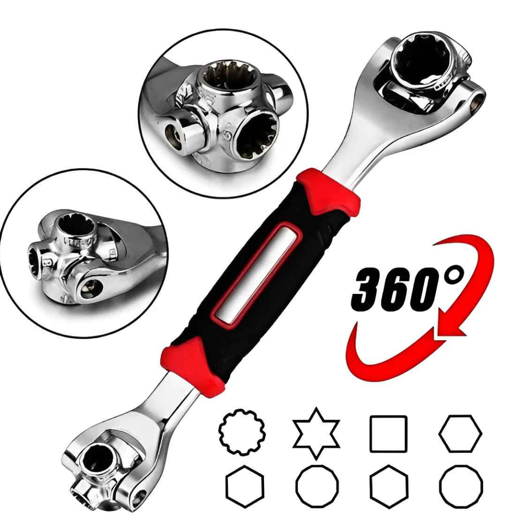 Chave Soquete Multifuncional 40 Em 1 360º - MacaqStore