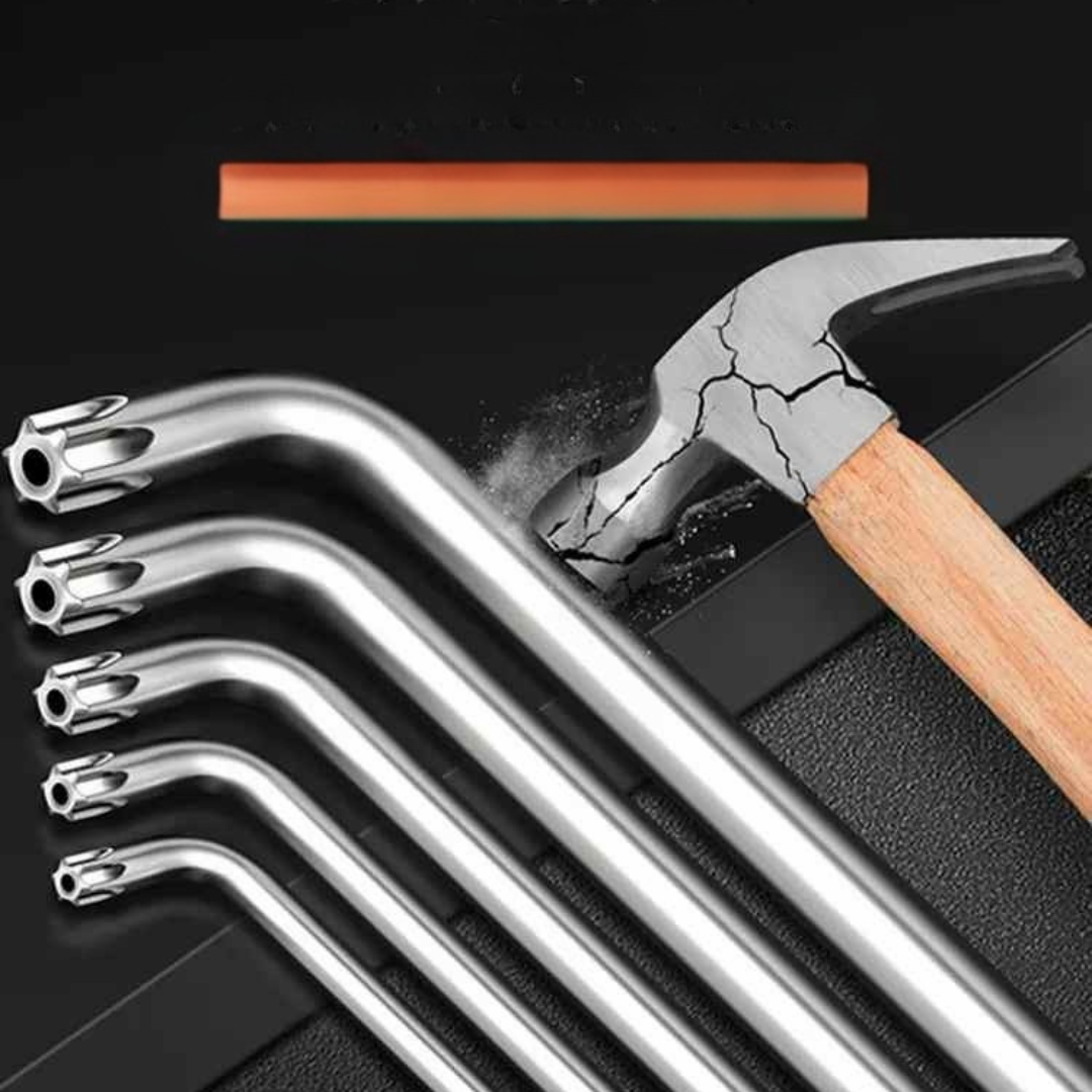 Kit Chave Torx Hexágono Hex 9 Peças - Tarkus