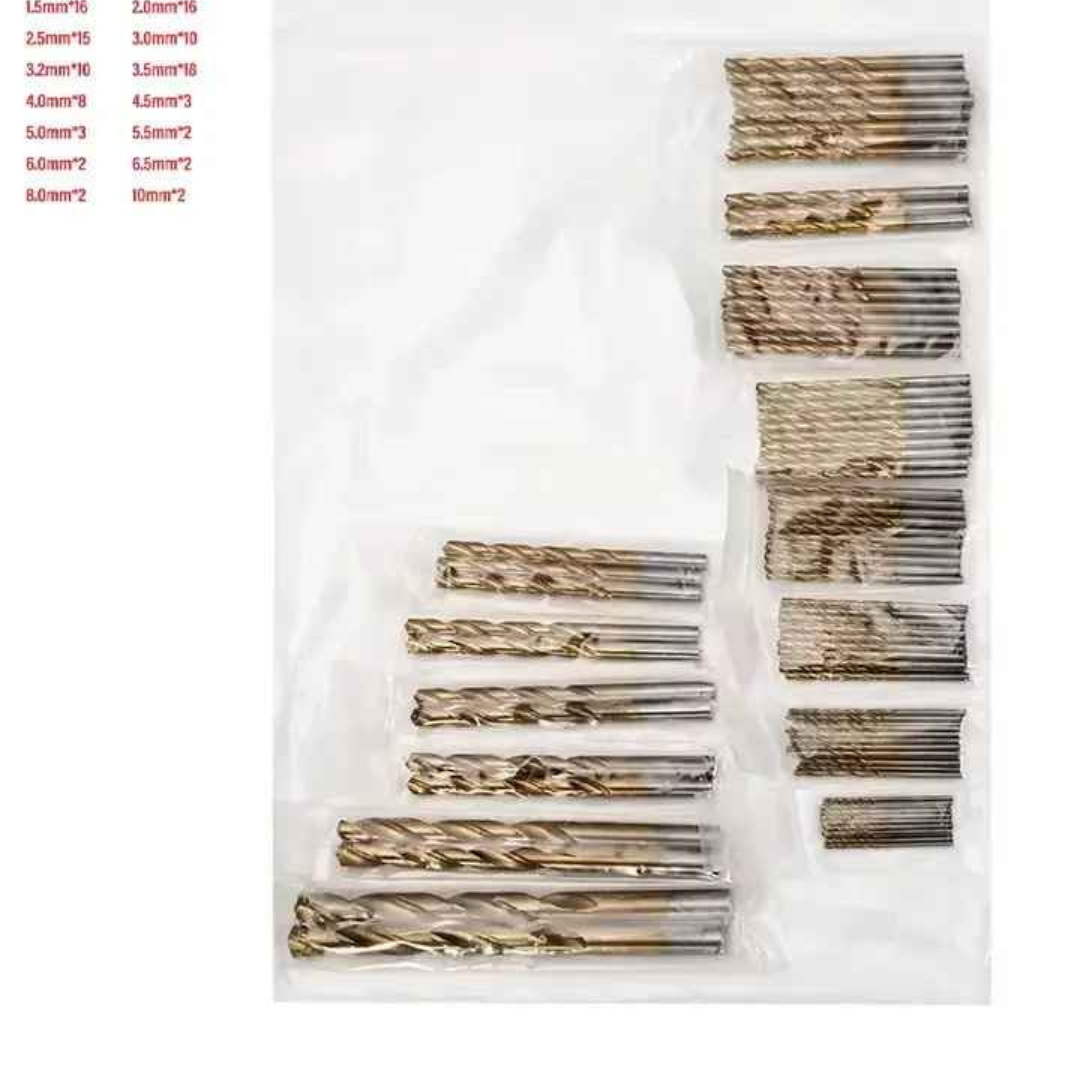 Kit de Brocas de Titânio 99 Peças - SonicTool
