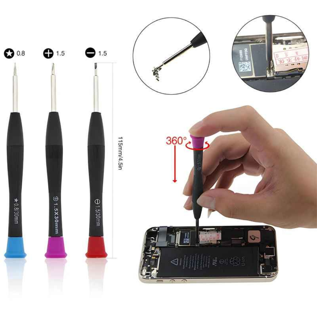 Kit Ferramentas para Manutenção de Celular 25 Peças - Stratus