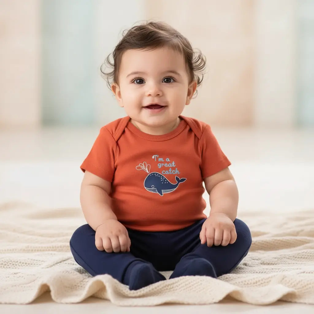 Kit Bodysuits Manga Curta + Calças Algodão - Lilo