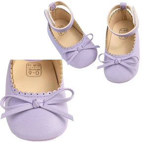 Sapatinho para Meninas Sola Macia de Couro - Princesa