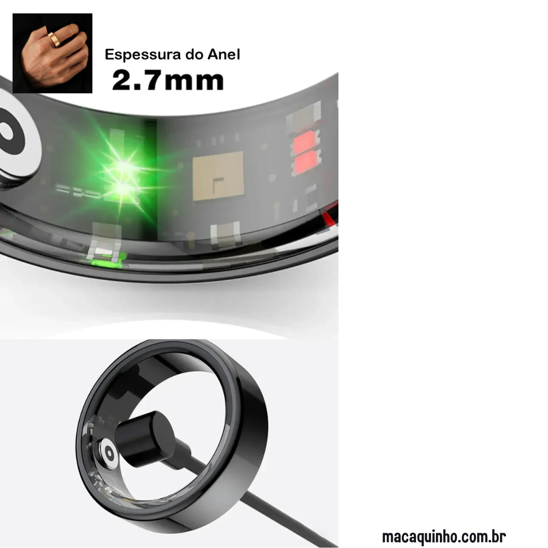 Anel Inteligente Monitoramento da Saúde Bhommer