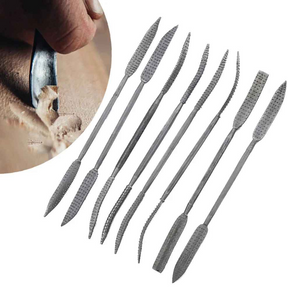 Kit Arquivo para Escultura em Madeira Carpintaria 8 Peças -Woodcut
