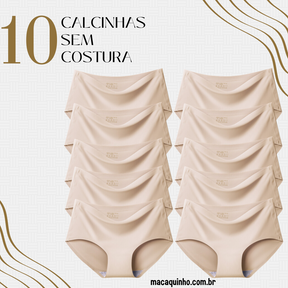 Calcinha Sem Costura Plus Size Marion Compre 4 Leve 10