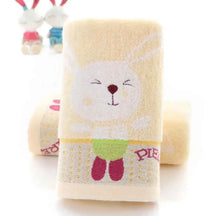 Toalha Infantil Macia e Absorvente Bordado Jacquard Desenhos Animados - José